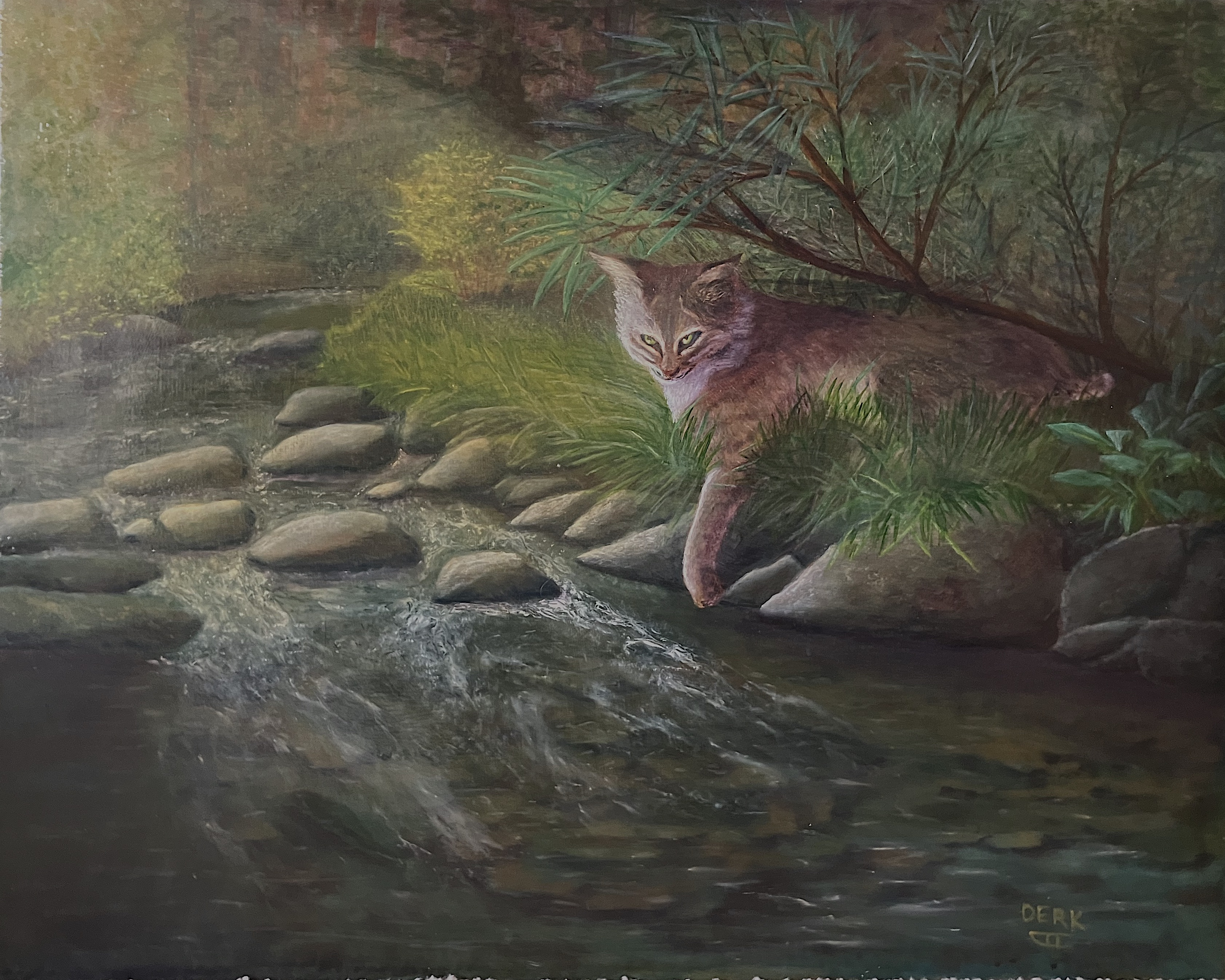 Contemplating Trout for Dinner