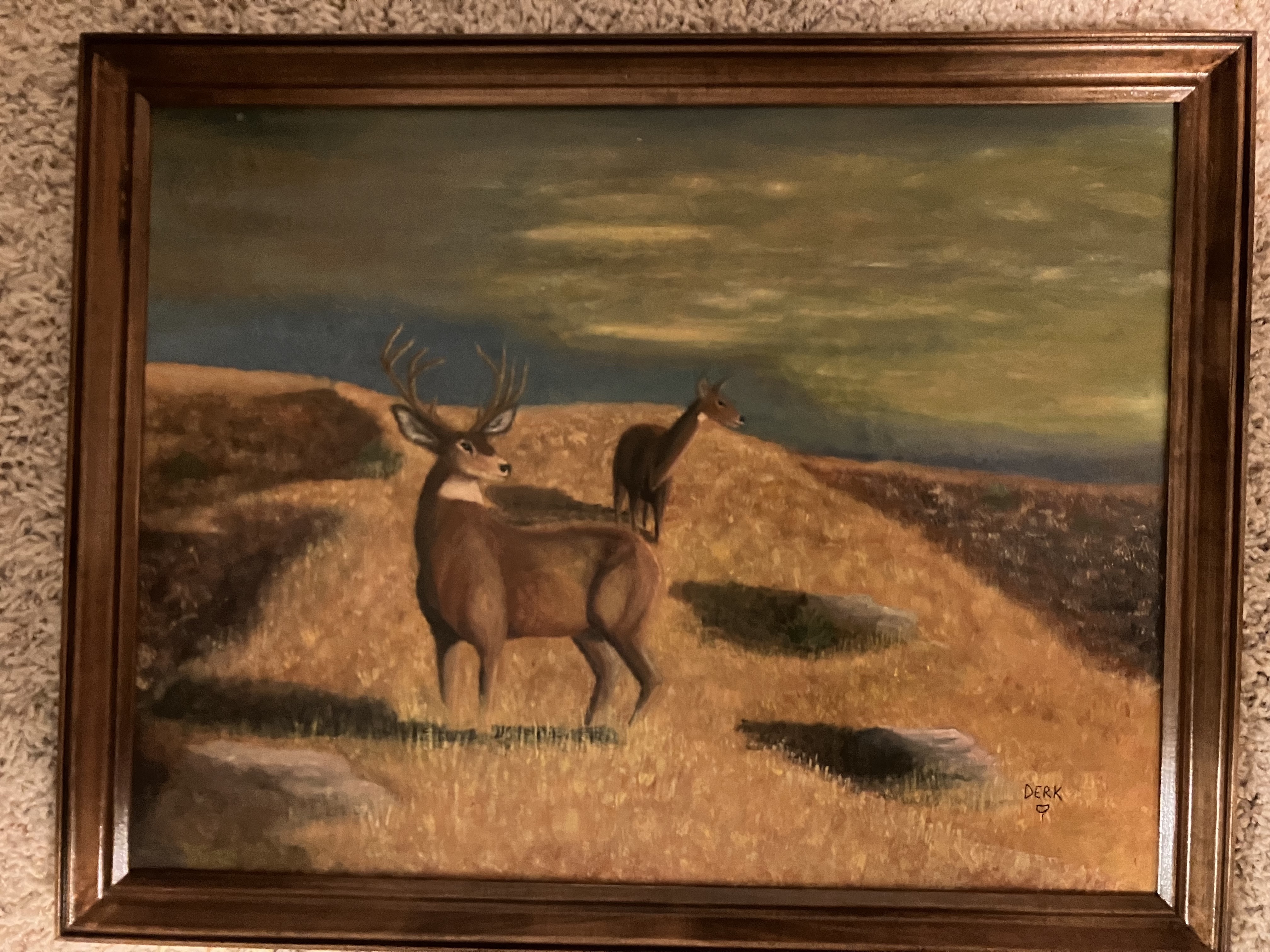 Evening Prairie Muleys